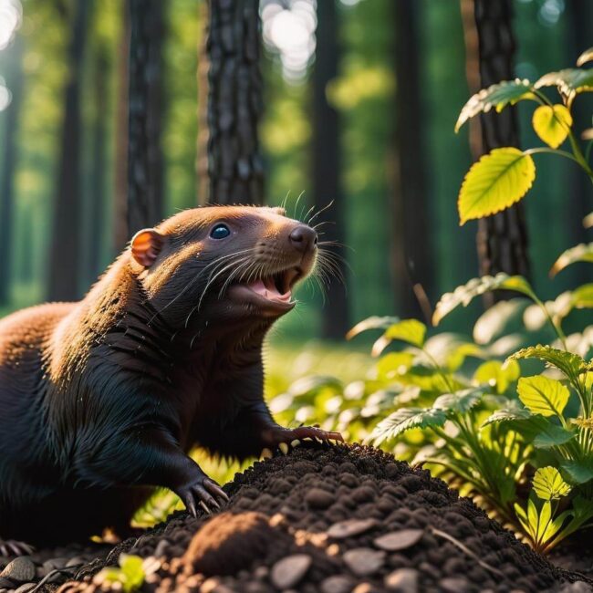 Jakie zwierzęta polują na kreta